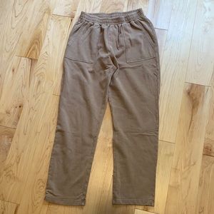 Blank NYC French Terry Joggers - small - camel